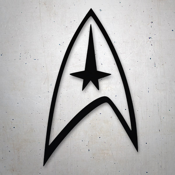 Car & Motorbike Stickers: Star Trek Starfleet