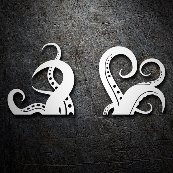 Car & Motorbike Stickers: Octopus tentacles