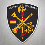 Car & Motorbike Stickers: Spanish Legion Shield 3