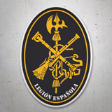 Car & Motorbike Stickers: Spanish Legion Oval 3