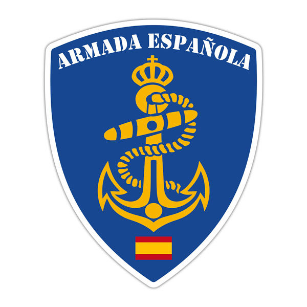 Car & Motorbike Stickers: Spanish Navy