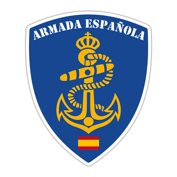 Car & Motorbike Stickers: Spanish Navy