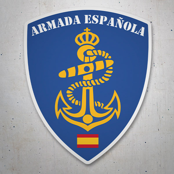 Car & Motorbike Stickers: Spanish Navy