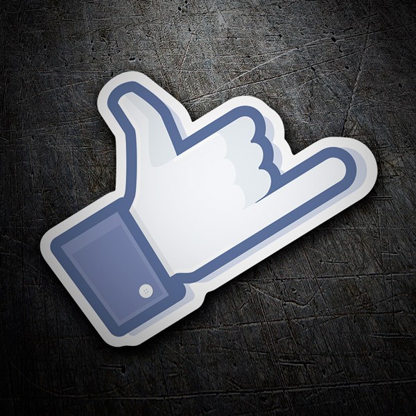 Car & Motorbike Stickers: Shaka Facebook