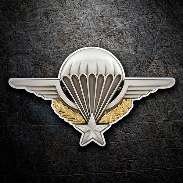 Car & Motorbike Stickers: Paratroopers France