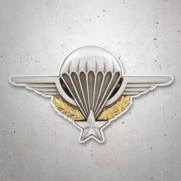 Car & Motorbike Stickers: Paratroopers France