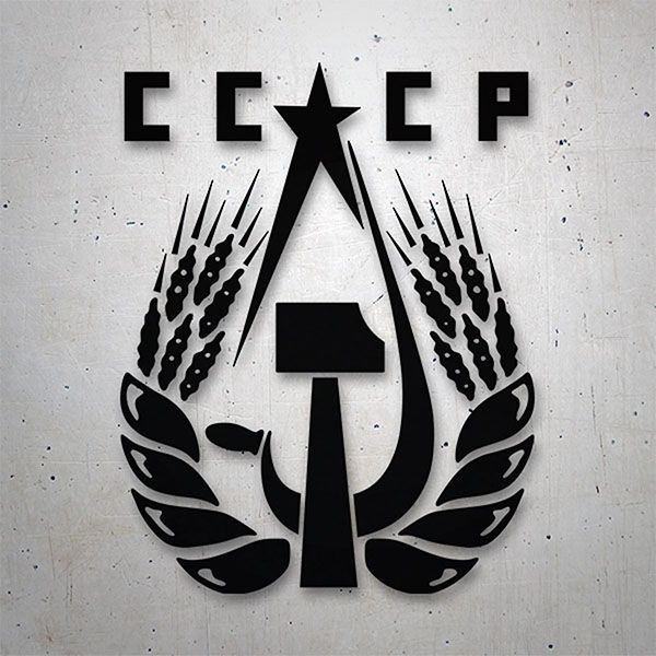 Car & Motorbike Stickers: CCCP Russia