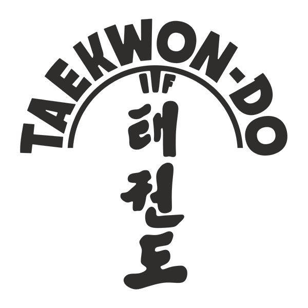 Car & Motorbike Stickers: Taekwondo