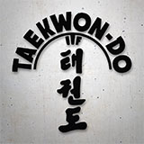 Car & Motorbike Stickers: Taekwondo 2