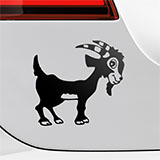 Car & Motorbike Stickers: Kid goat 2