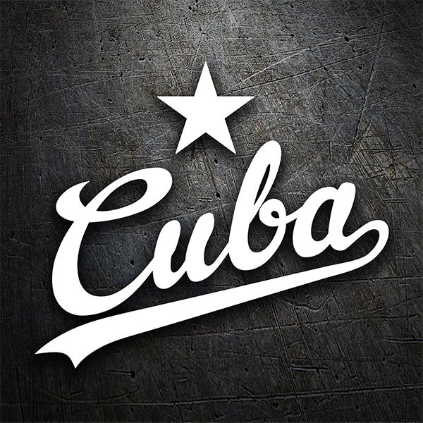 Car & Motorbike Stickers: Cuban Republic
