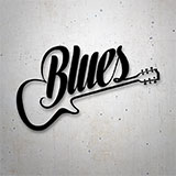 Car & Motorbike Stickers: Blues 2