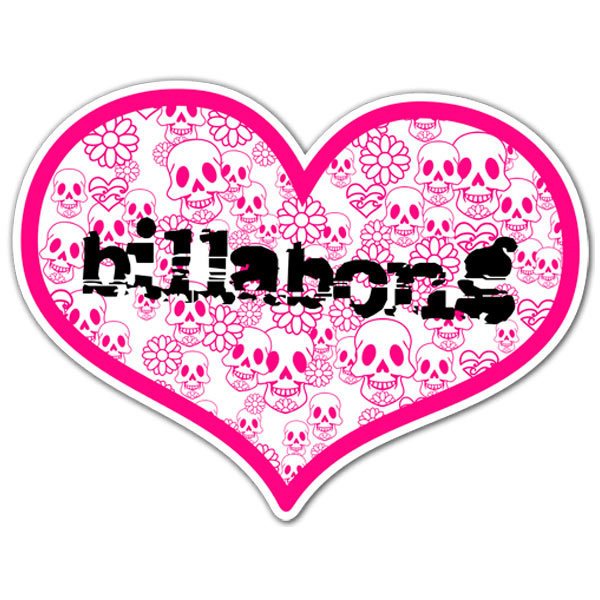 Car & Motorbike Stickers: Billabong skulls