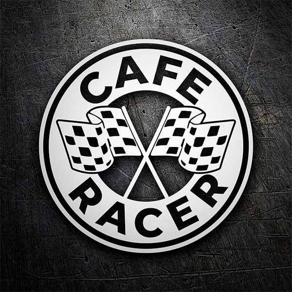 Car & Motorbike Stickers: Cafe Racer