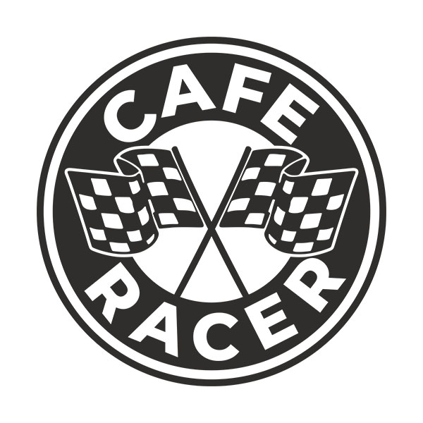 Car & Motorbike Stickers: Cafe Racer