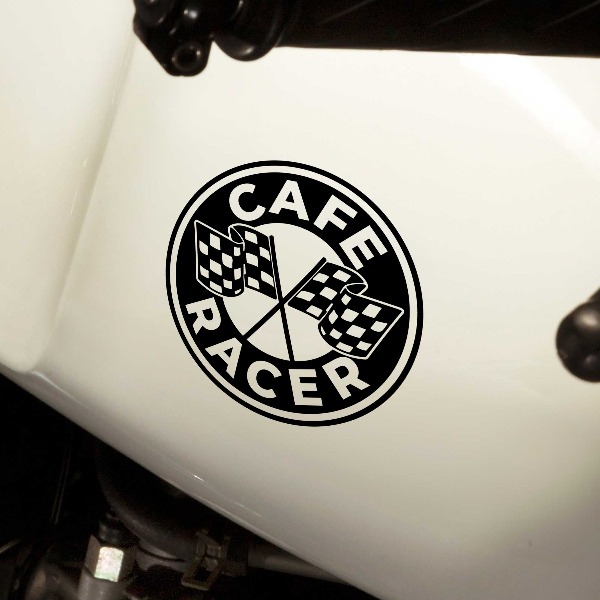 Car & Motorbike Stickers: Cafe Racer