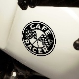 Car & Motorbike Stickers: Cafe Racer 2