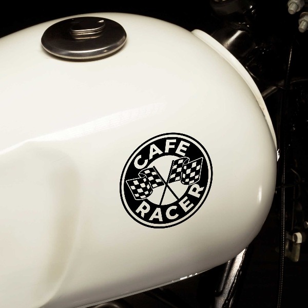 Car & Motorbike Stickers: Cafe Racer