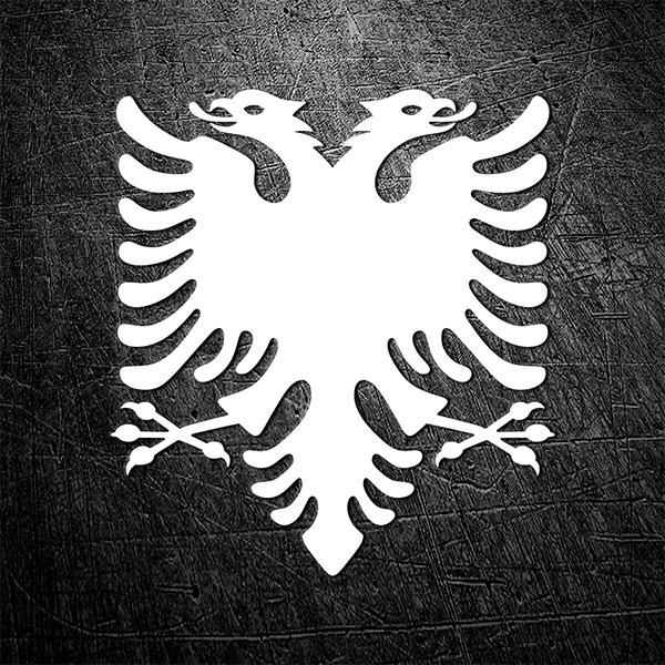 Car & Motorbike Stickers: Albania Shield