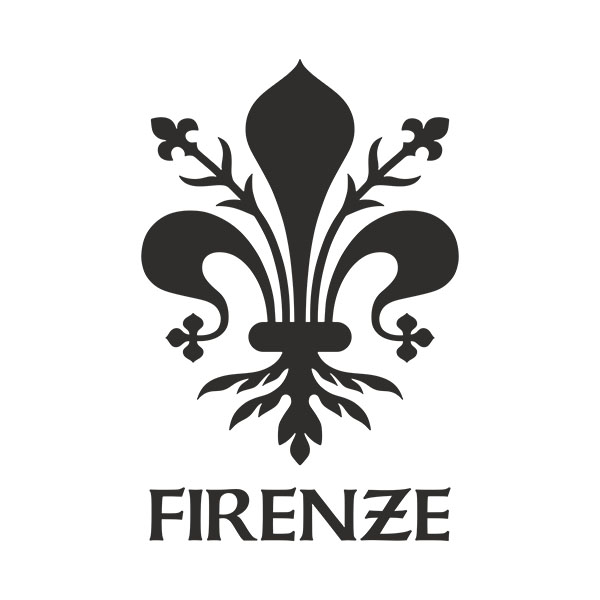 Car & Motorbike Stickers: Fleur de lis Firenze