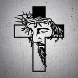Car & Motorbike Stickers: Holy Cross of Jesus 2