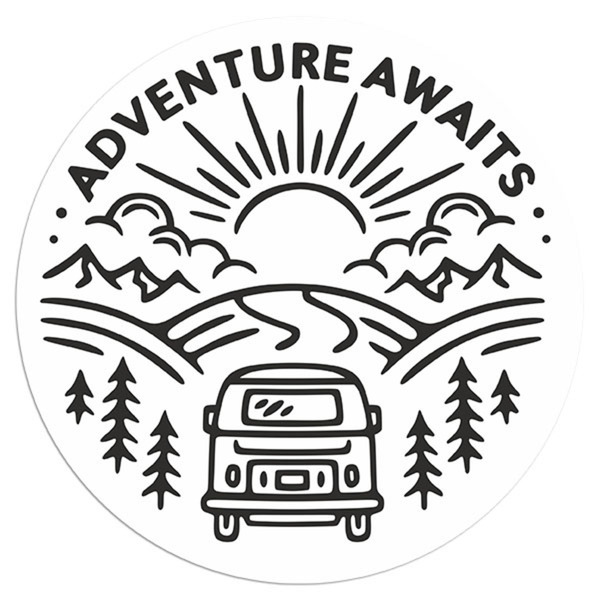 Car & Motorbike Stickers: Adventure Awaits Travel