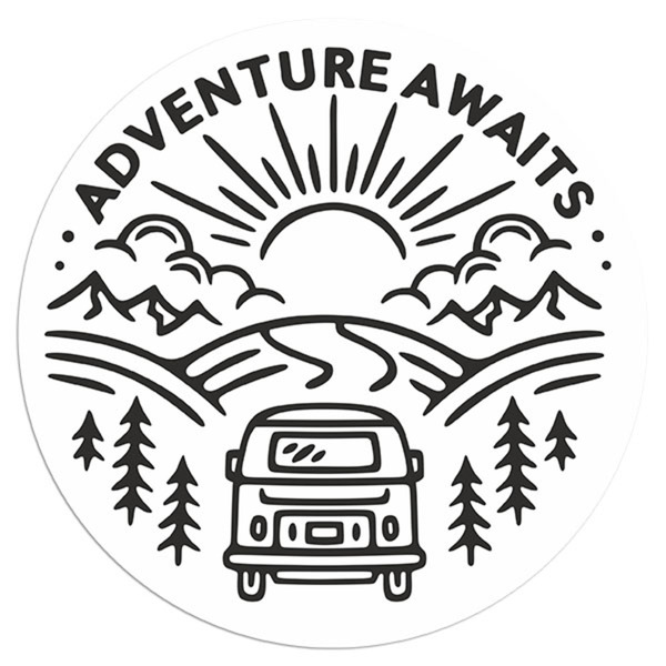 Car & Motorbike Stickers: Adventure Awaits Travel