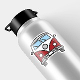 Car & Motorbike Stickers: Volkswagen Caravan 4
