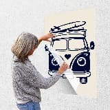 Car & Motorbike Stickers: Surfing Caravana 2