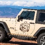 Car & Motorbike Stickers: Jeep 4x4 3