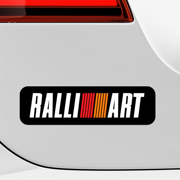 Car & Motorbike Stickers: Ralli Art 2 with Sporty Design