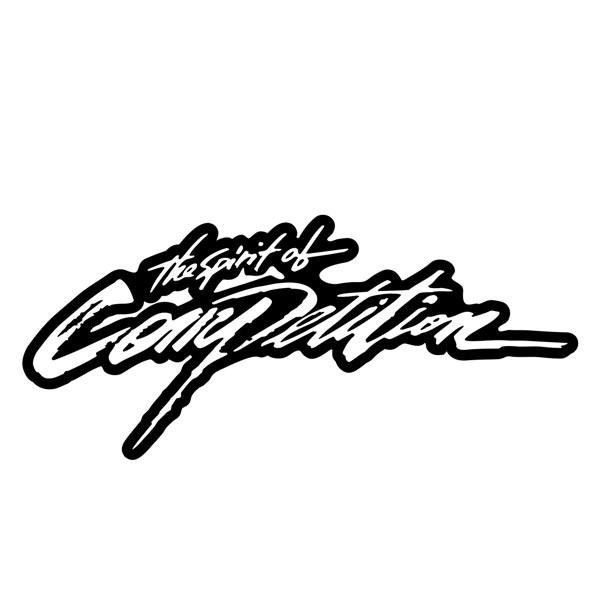Car & Motorbike Stickers: Spirit of Competition with Stylized Letters