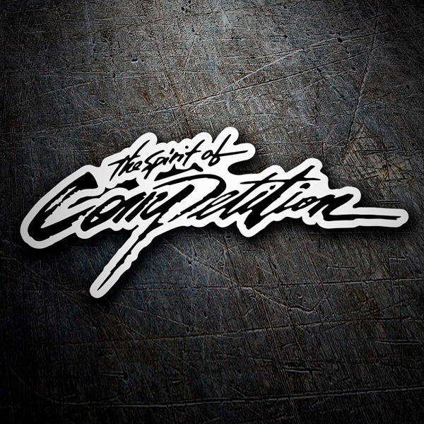 Car & Motorbike Stickers: The Spirit of Competition 2