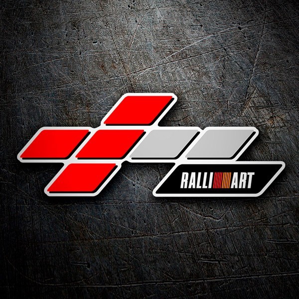 Car & Motorbike Stickers: Ralli Art 5 with Geometric Stripes