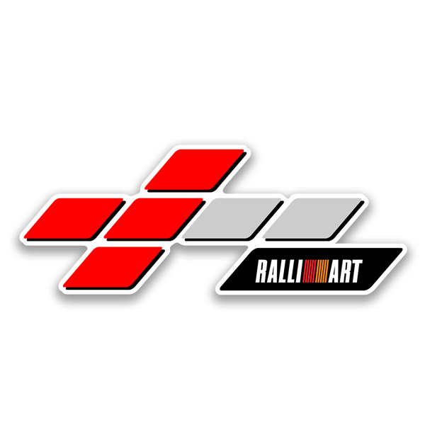Car & Motorbike Stickers: Ralli Art 5 with Geometric Stripes