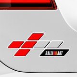 Car & Motorbike Stickers: Ralli Art 5 with Geometric Stripes 3