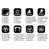 Car & Motorbike Stickers: Green Number 3 on White Background 4