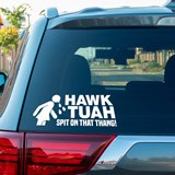 Car & Motorbike Stickers: Hawk Tuah Spitting 2
