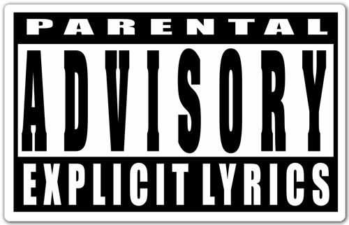 explicit lyrics label