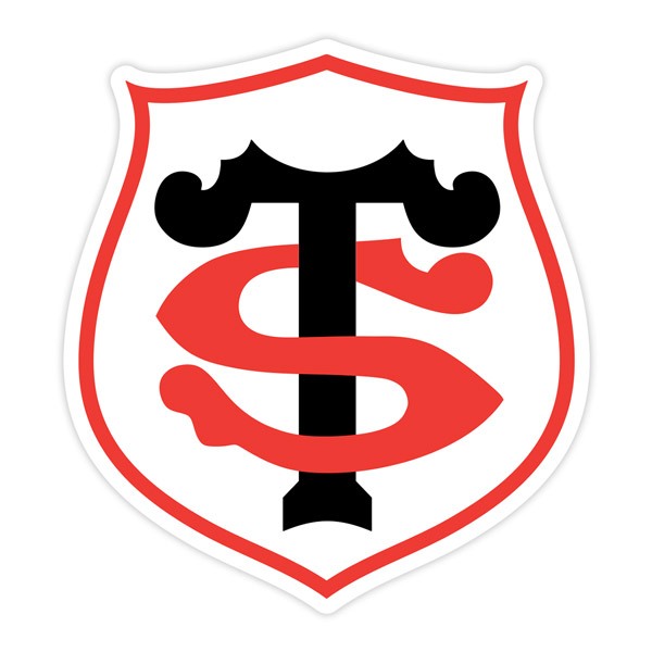 Car & Motorbike Stickers: Stade Toulousain emblem sticker