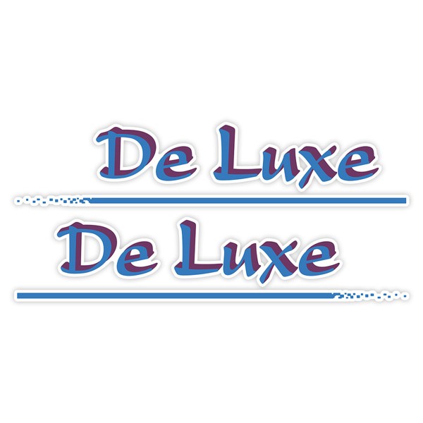 Camper van decals: 