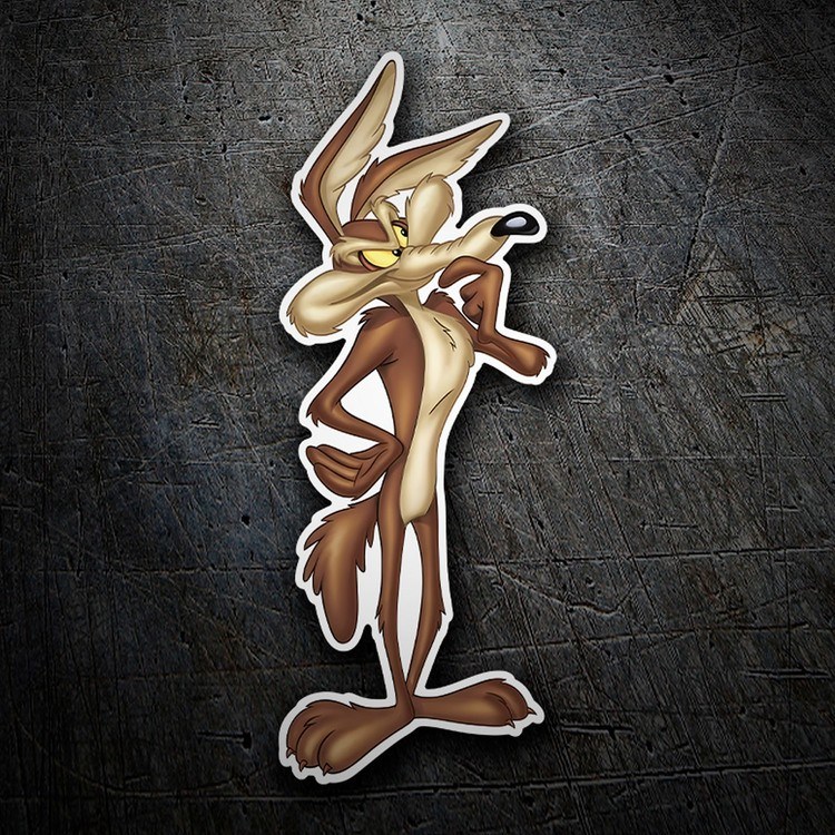 Car & Motorbike Stickers: Looney Tunes Coyote