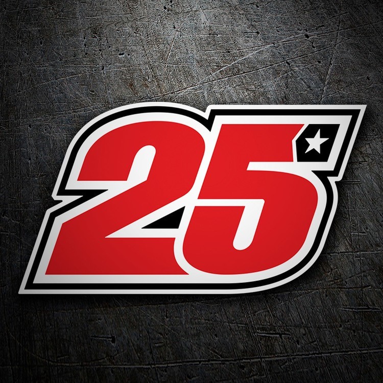 Car & Motorbike Stickers: Maverick 25 GP