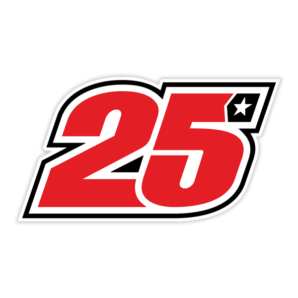 Car & Motorbike Stickers: Maverick 25 GP