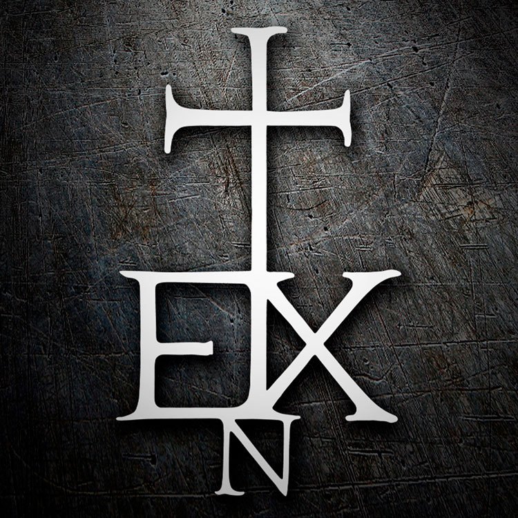 Car & Motorbike Stickers: In Extremo sticker, band logo