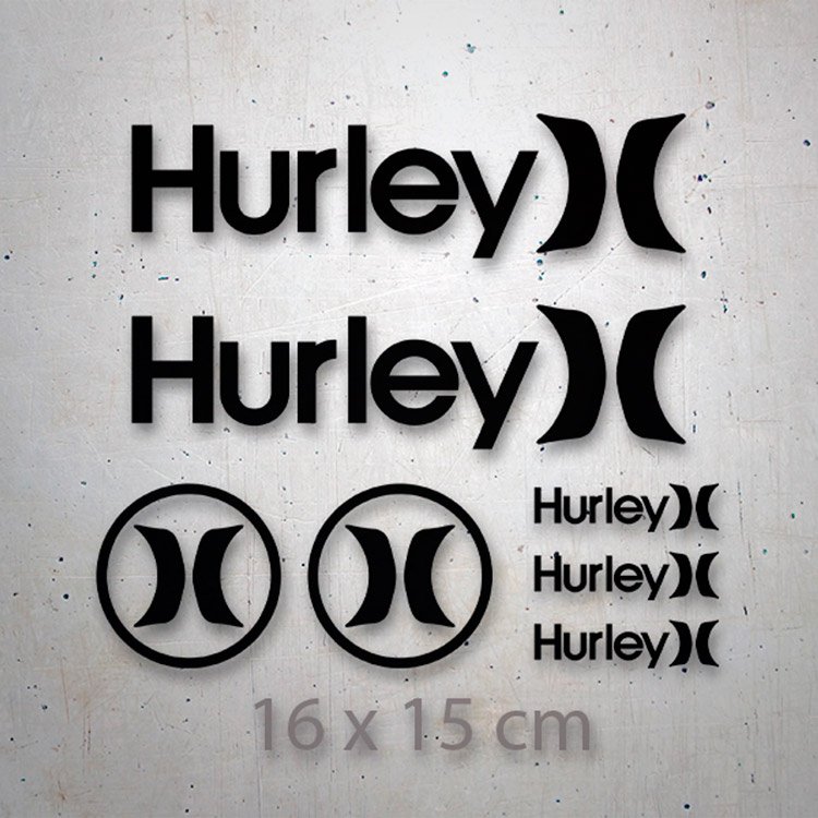 Hurley Sticker Set 2