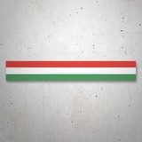 Car & Motorbike Stickers: Stripes Lancia Alitalia Classic 3