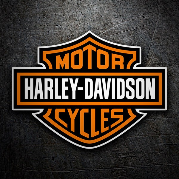 Car & Motorbike Stickers: Harley Davidson logo