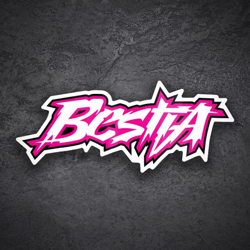 Car & Motorbike Stickers: Enea Bastiani Bestia