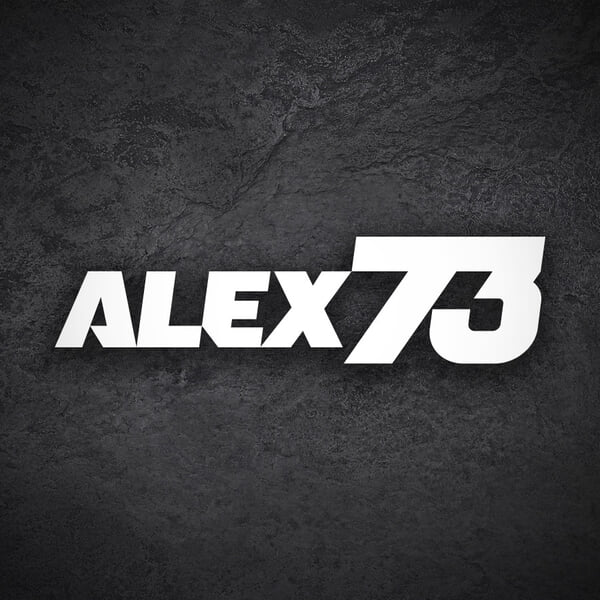 Car & Motorbike Stickers: Alex Márquez 73